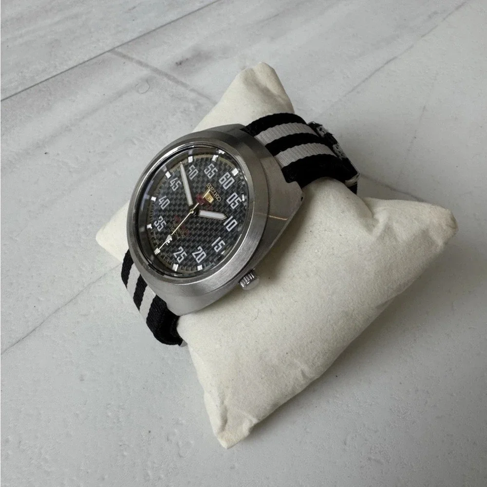 Seiko 5 Sports Men's Black Watch - SRPA93K1